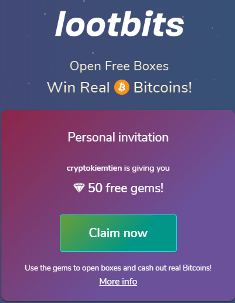 How To Earn Bitcoin Free With Lootbits Opening Lo!   ot Boxes To Earn - 