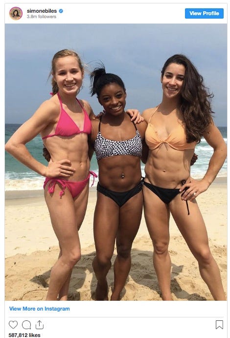 Do My Muscles Offend You What Body Shaming Our Female Athletes By Jesseg In Fitness And In Health Medium