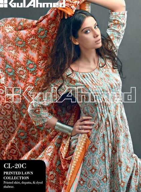 gul ahmed short frocks