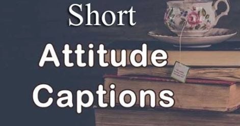 Featured image of post Insta Short Captions For Girls Attitude - Short instagram captions for selfies.