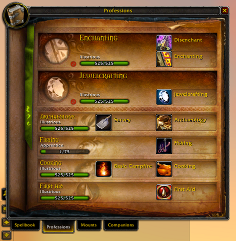 professions that make the most money wow bfa