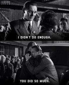 Life Lessons From A Movie Ft Steven Spielberg S Schindler S List By Ifthikar Basha Medium