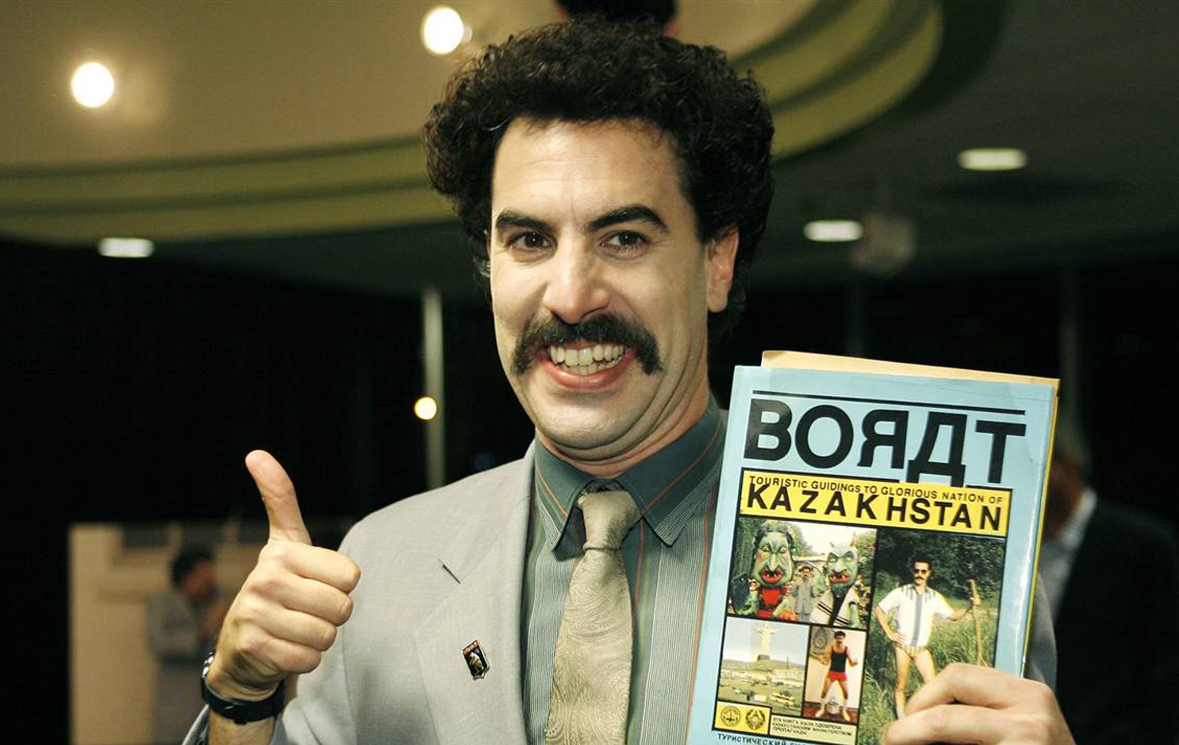 Borat Sings Kazakhstan National Anthem