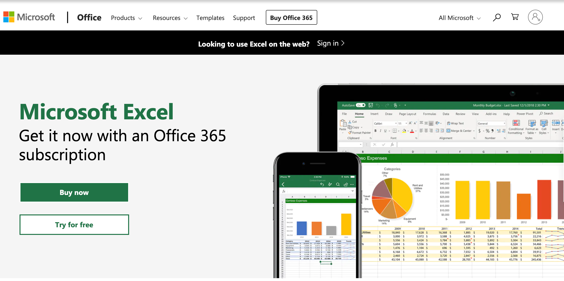 analisa data excel