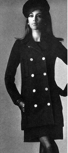 yves saint laurent pea coat