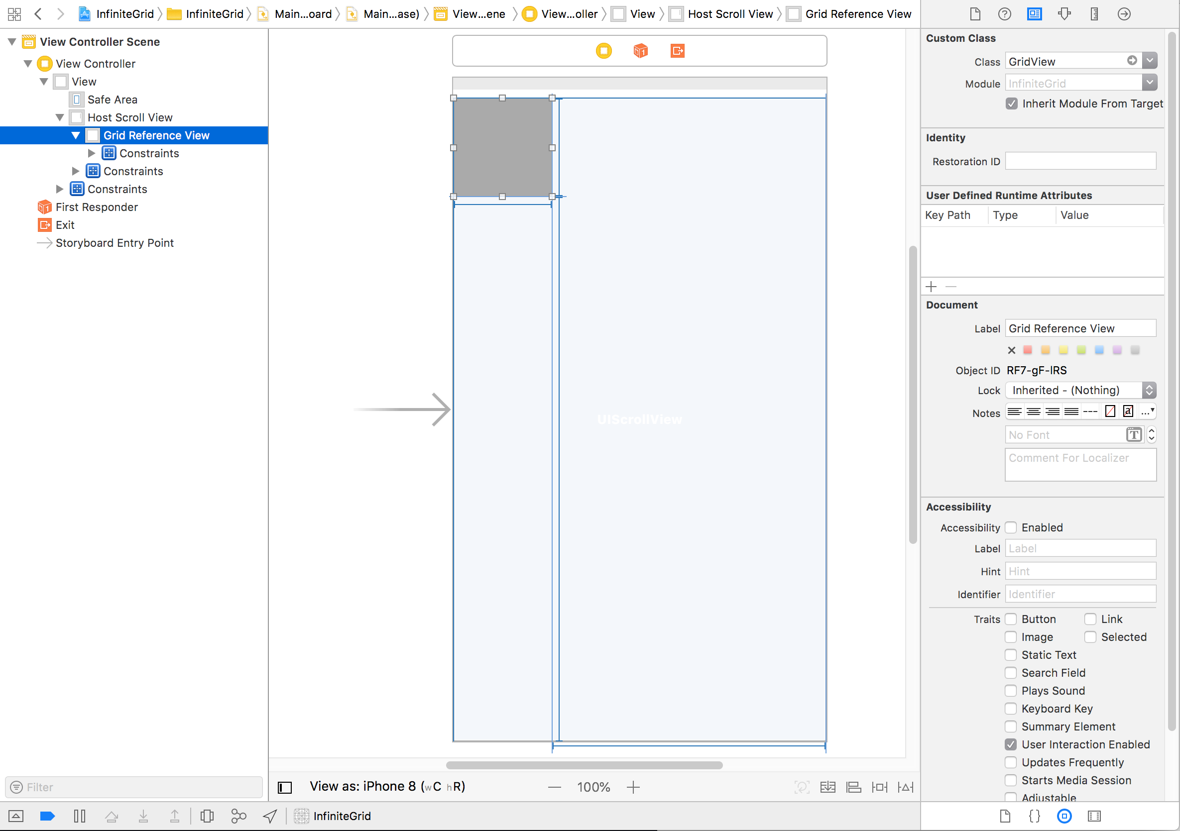Creating an infinite grid on iOS. I recently came across a