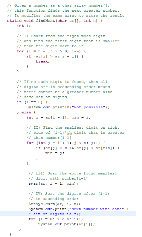 Find the next bigger element from the given number | by gubbi | Medium