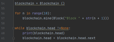 Creating Blockchain with Mining in Python 7 Creating Blockchain with Mining in Python 7