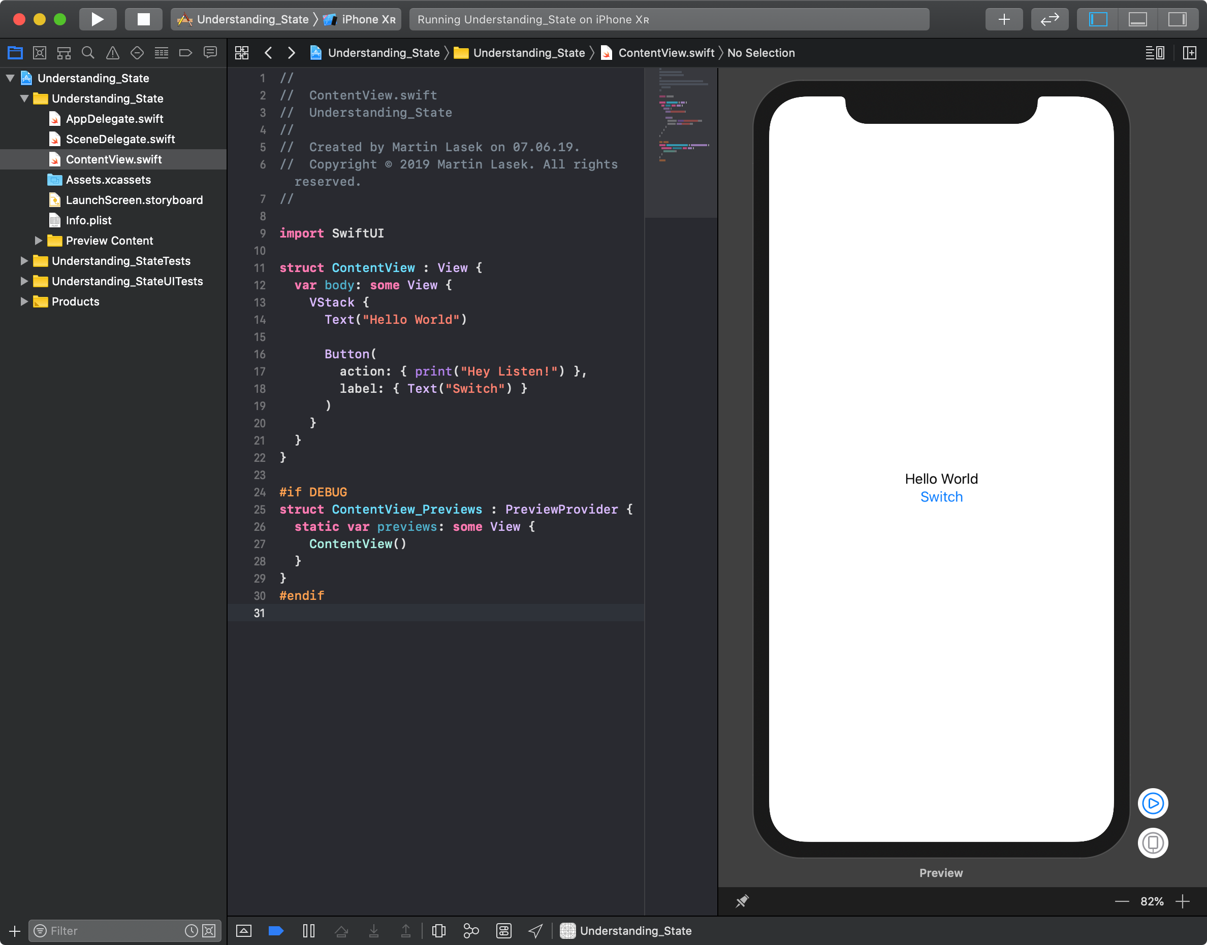 SwiftUI - Understanding State | by Martin Lasek | Flawless iOS | Medium