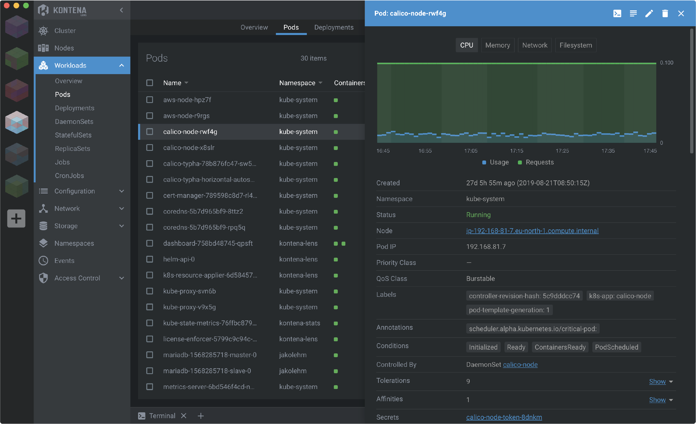 Best Kubernetes Gui Clients In 2021 Kube Dashboard Lens Octant And Kubenav By Dick Tang Dick Tang Medium