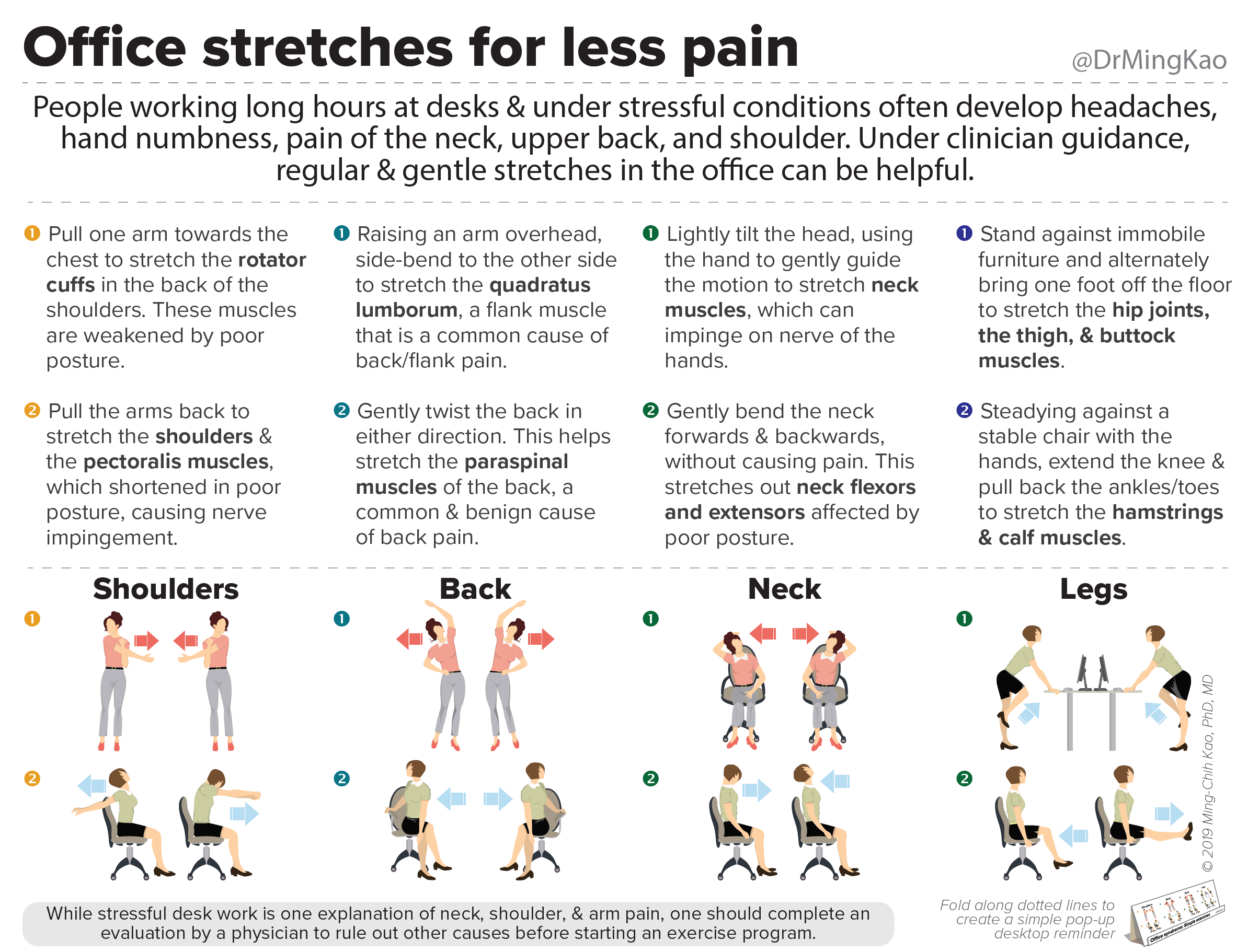 Office Stretches For Less Pain Within Normal Limits Of Reason