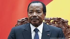 Paul Biya Président de la République du Cameroun depuis 1982