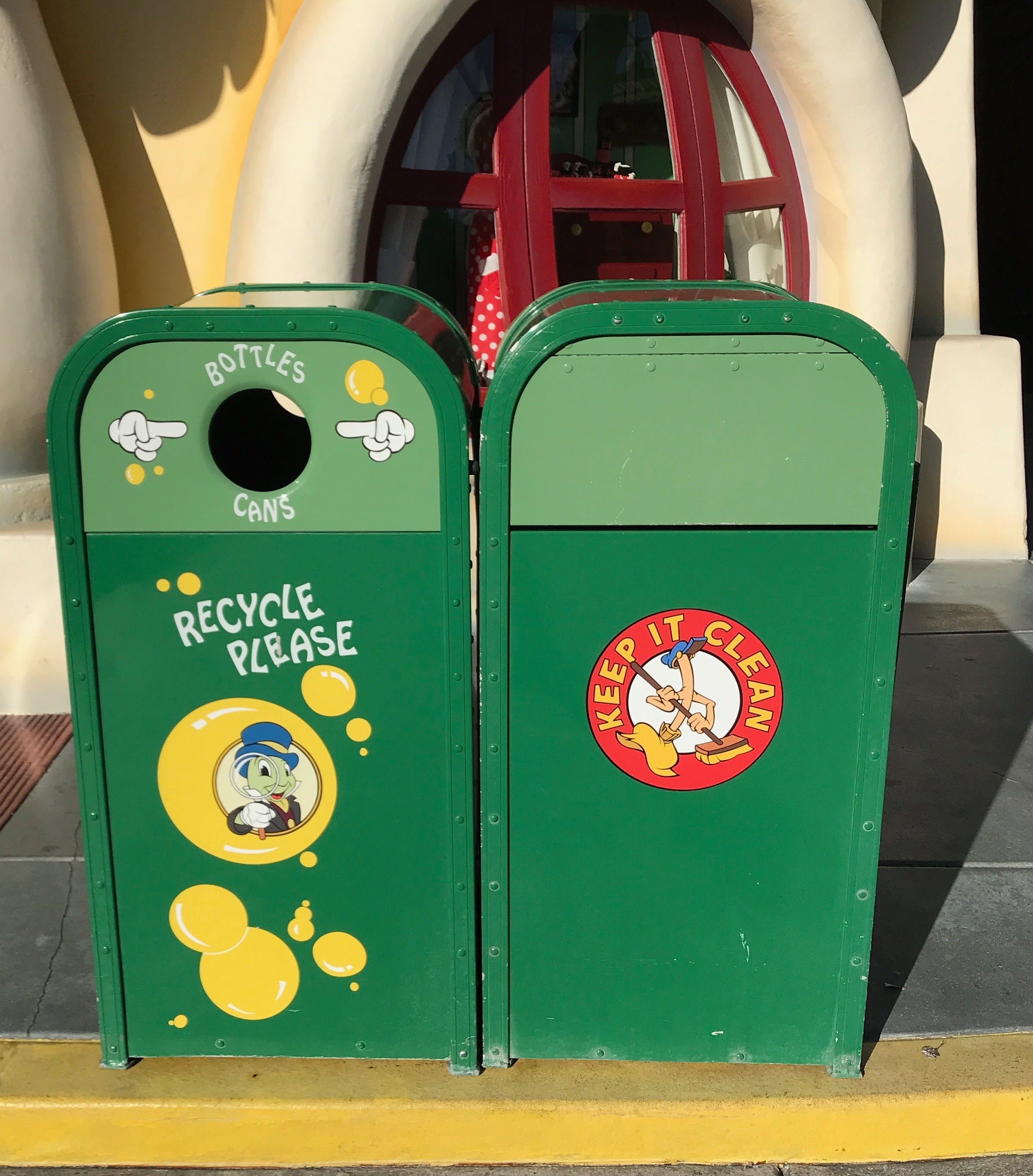 Trash Cans of Disneyland. Each area in Disneyland has a unique… by