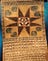 Prayer scroll with the seal of Solomon. An eight-pointed star, with God’s name written in the centre, is said to have appeare