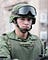 Soldier in a helmet and camoflage