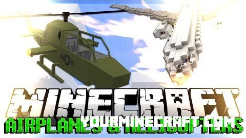 Helicopter Mod 1.7.10. MCHeli is an awesome, highly… | by YourMinecraft.com  | Medium