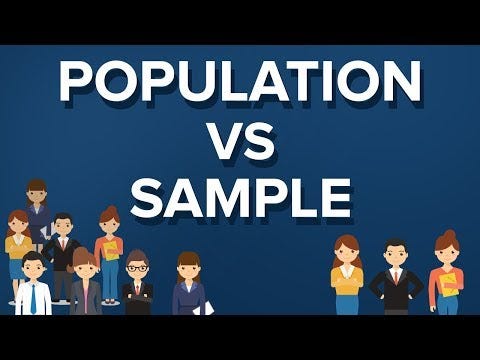 Data Science Statistics Population Vs Sample 365 Data Science Medium
