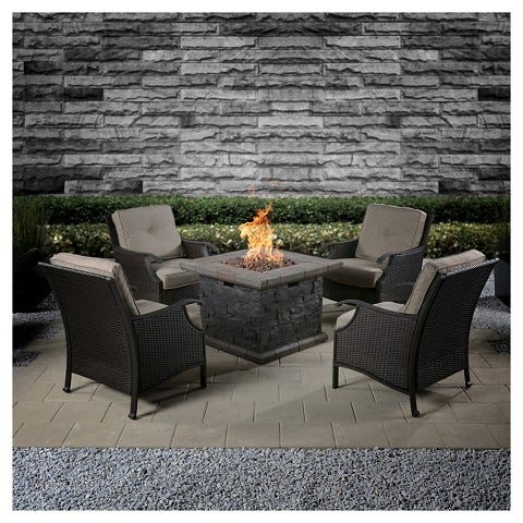 target fire pit set