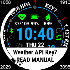 Garmin 935] 錶面出現“Weather API Key? READ MANUAL” - Richard Tsai - Medium