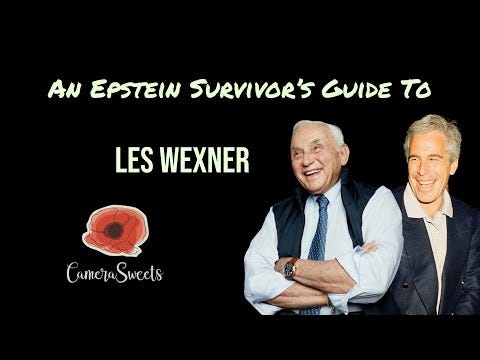 YouTube Series: An Epstein Survivor’s Guide to Les Wexner, Epstein