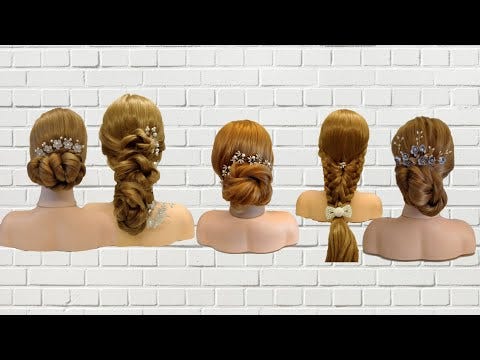 5 Easy Hairstyles Beautiful Hairstyles Wedding Hairstyles