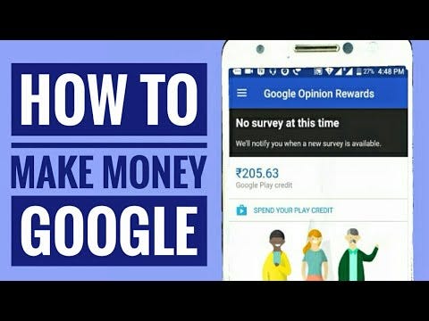 How Do Earn Money Through Google Survey Best Ideas To Make Money Medium