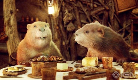 2 Beavers who saved Narnia from the White Witch and the Canadians who
