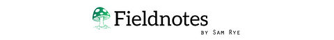 Fieldnotes by Sam Rye