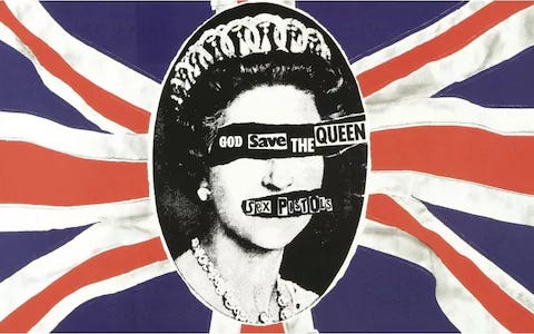 Jamie Reid — God Save the Queen. Born in 1947, Jamie Reid lived during… |  by Dan Brady | FGD1 The Archive | Medium