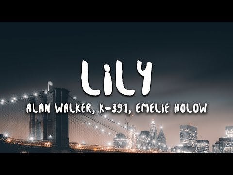 Lily Alan Walker Lyrics K 391 Emelie Hollow In English By Fit Sparks Medium