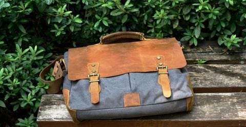 lifewit leather bag