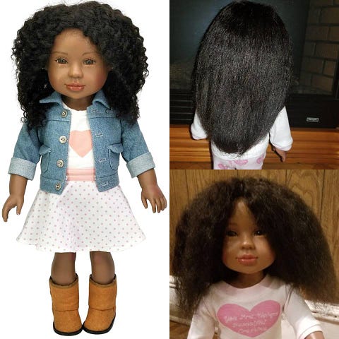 Black Dolls With Natural Hair Brains And Beauty Dolls Medium