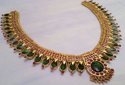 KRISHNA JEWELS NECKLACE. Nagapadam | by 