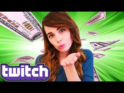 how to make money twitch streaming as girl gamer