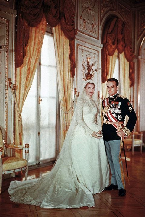 10 Wedding Dresses of Famous Brides | by kate | Medium