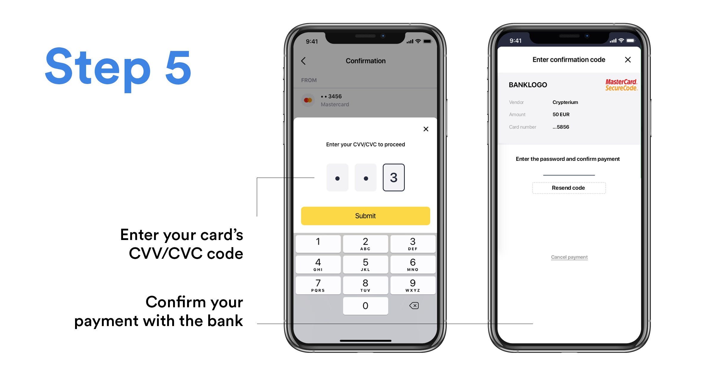 how to order crypto visa card