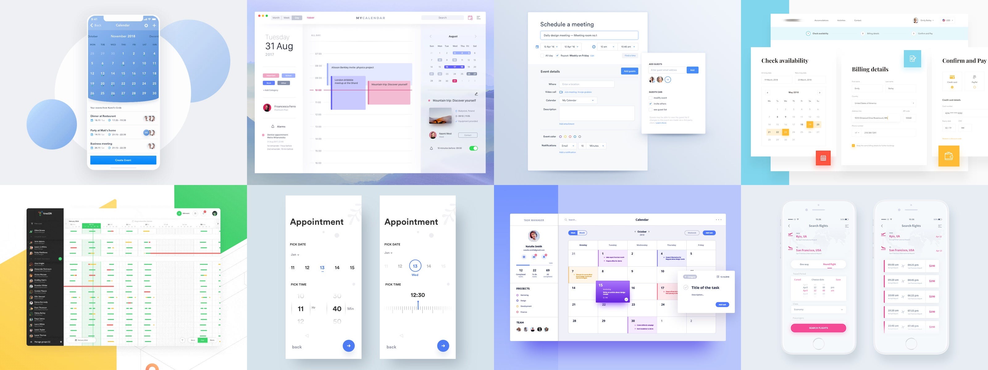 Design Inspirations 2 Date Inputs By Daria Khimych 10clouds Medium Design Inspirations 2 Date Inputs By Daria Khimych 10clouds Medium