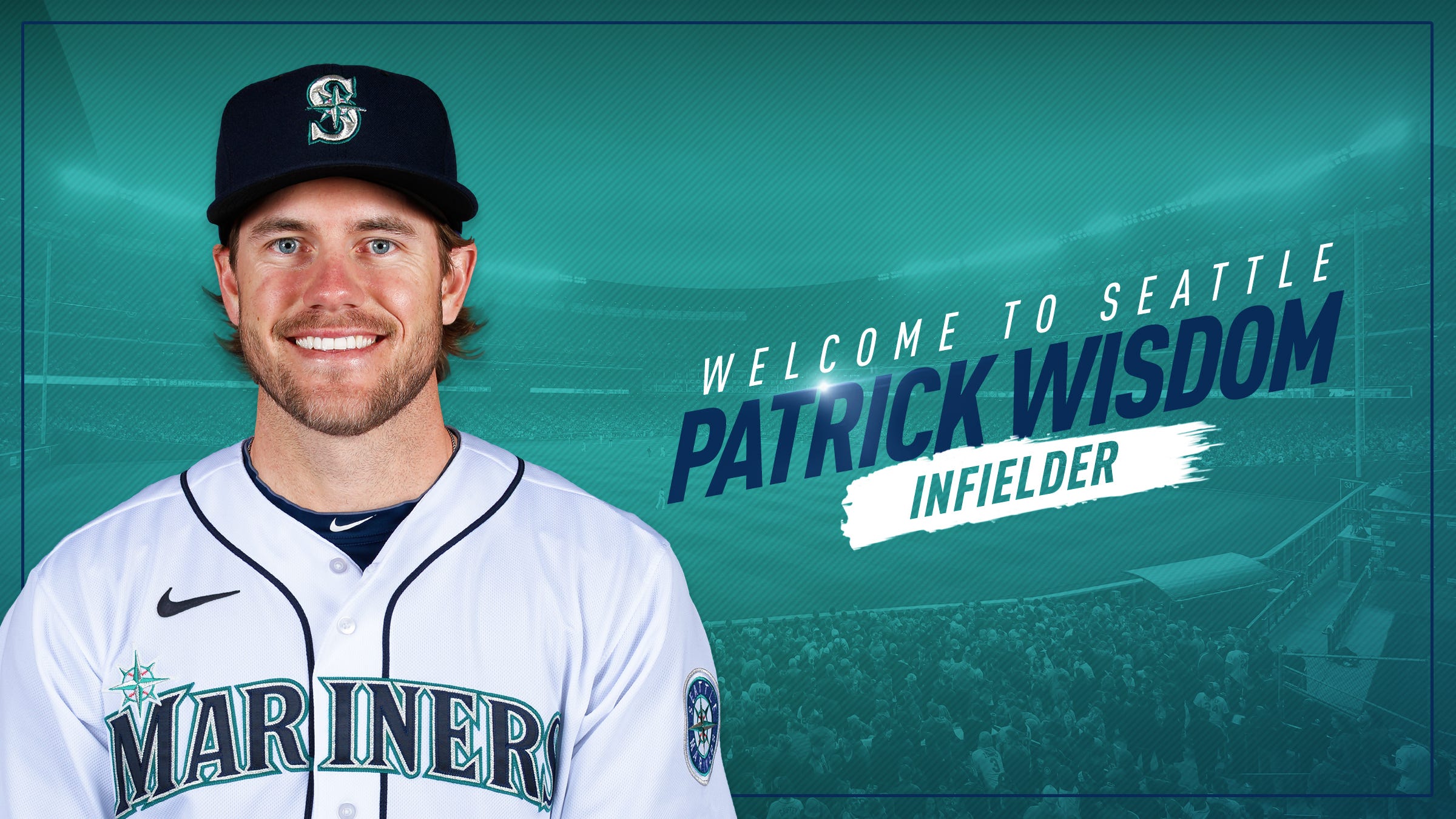 Mariners Sign Free Agent Infielder Patrick Wisdom by MarinersPR From the Corner of Edgar & Dave