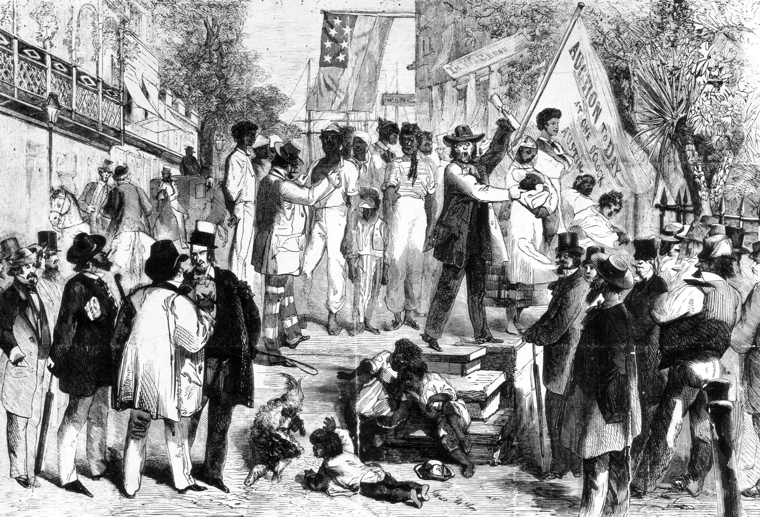 Image result for slave auction