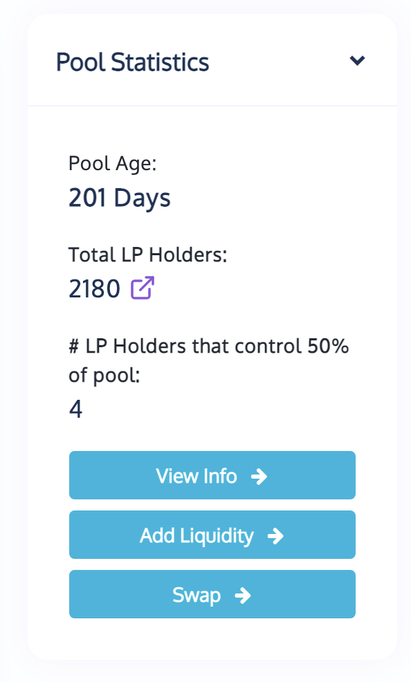 APY.Vision chose liquidity pool