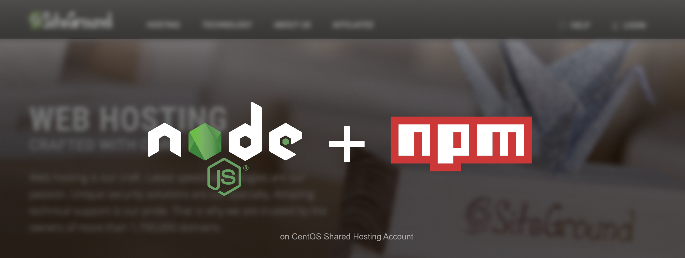 Featured image of post Shared Hosting Node - Which is why you&#039;ll see few shared providers even support node.