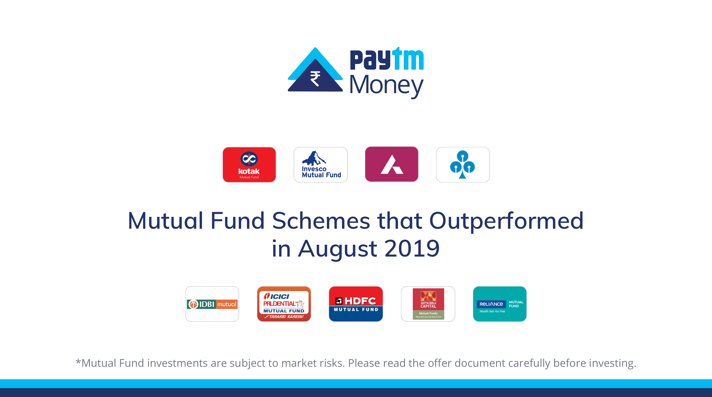 Mutual Fund Schemes That Outperformed Others In August 2019 By Paytm Money Paytm Money Medium