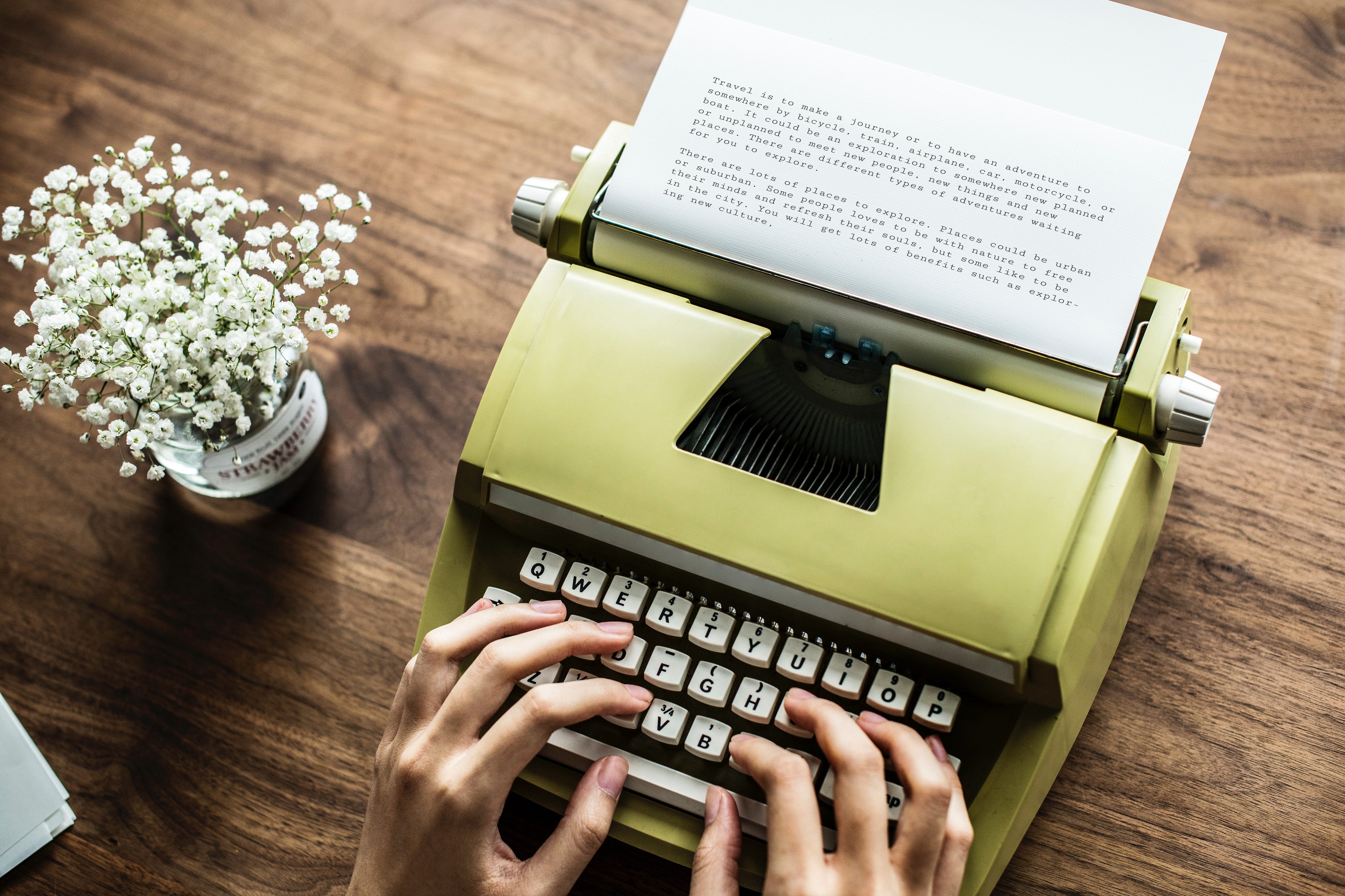 How writing on a typewriter made me more creative by