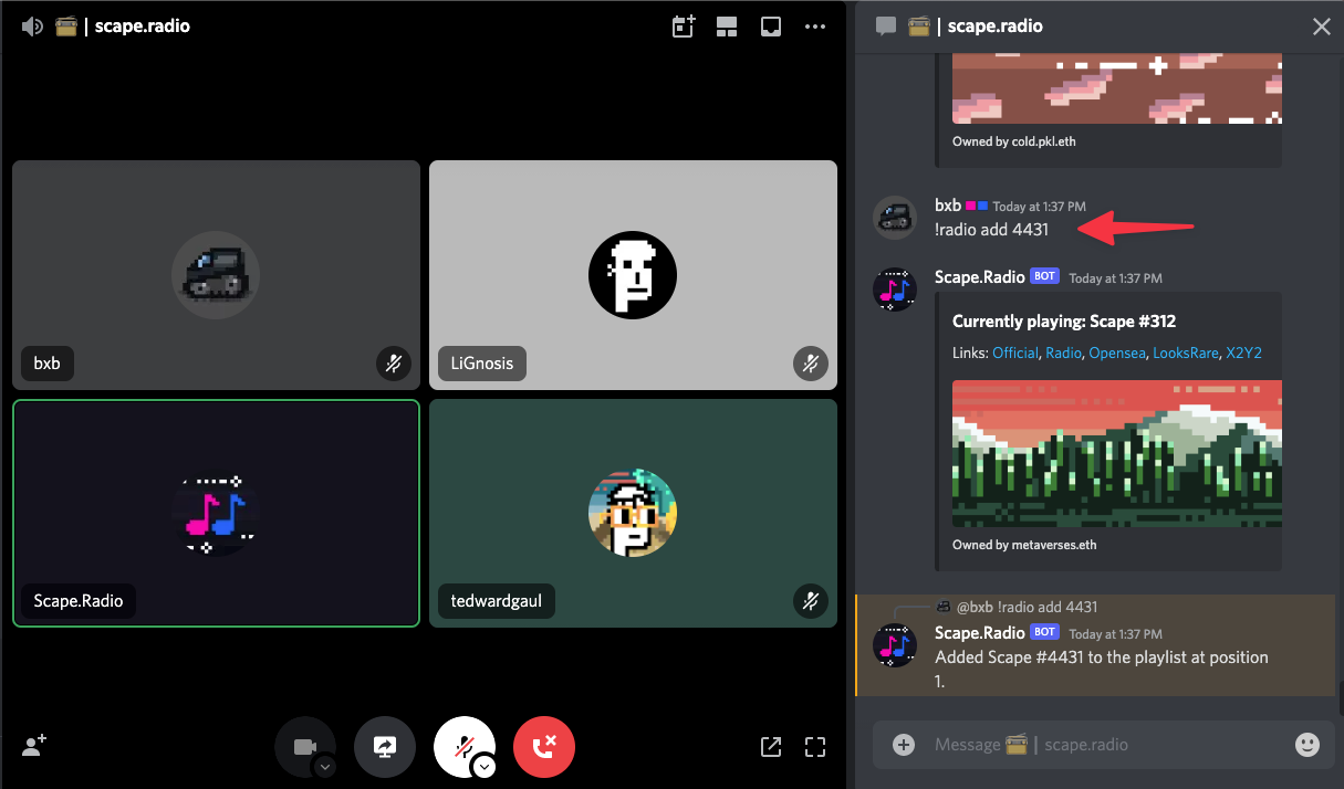 Scape.Radio as a Discord Bot