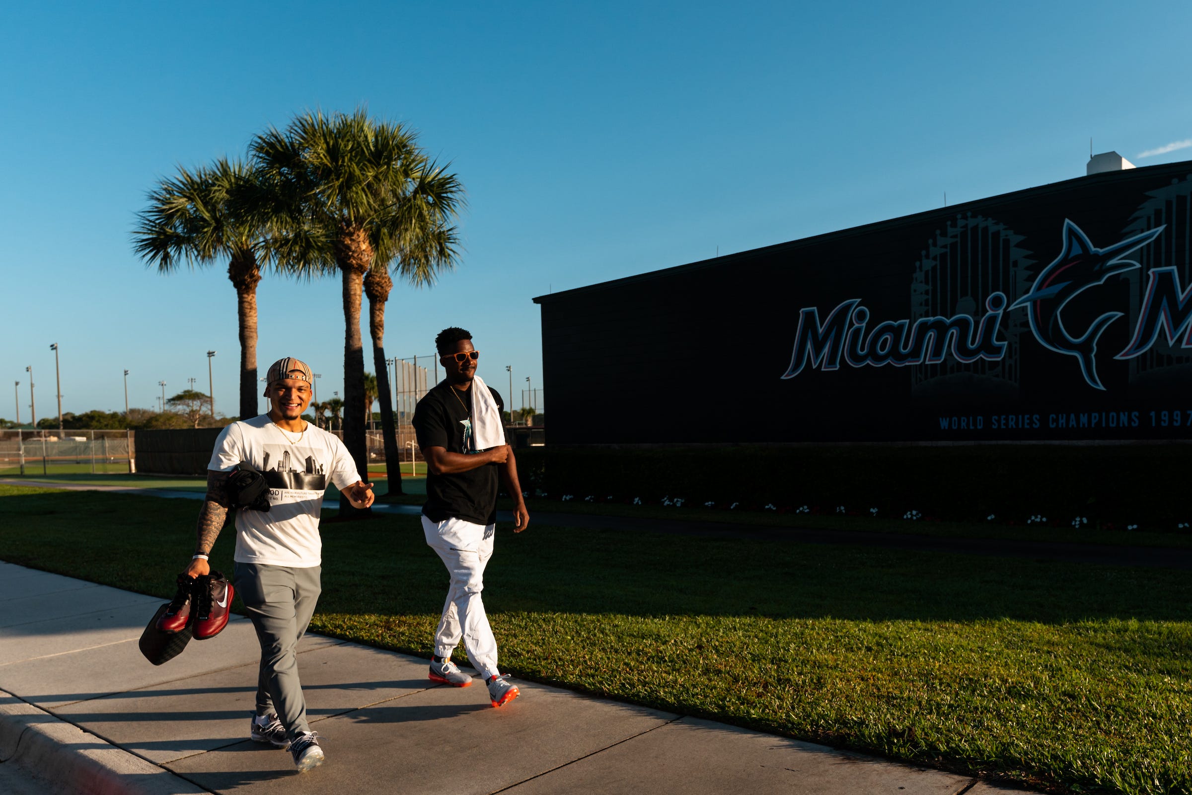 Top Photos Lewis Brinson. Presented by DEX Imaging by Miami Marlins