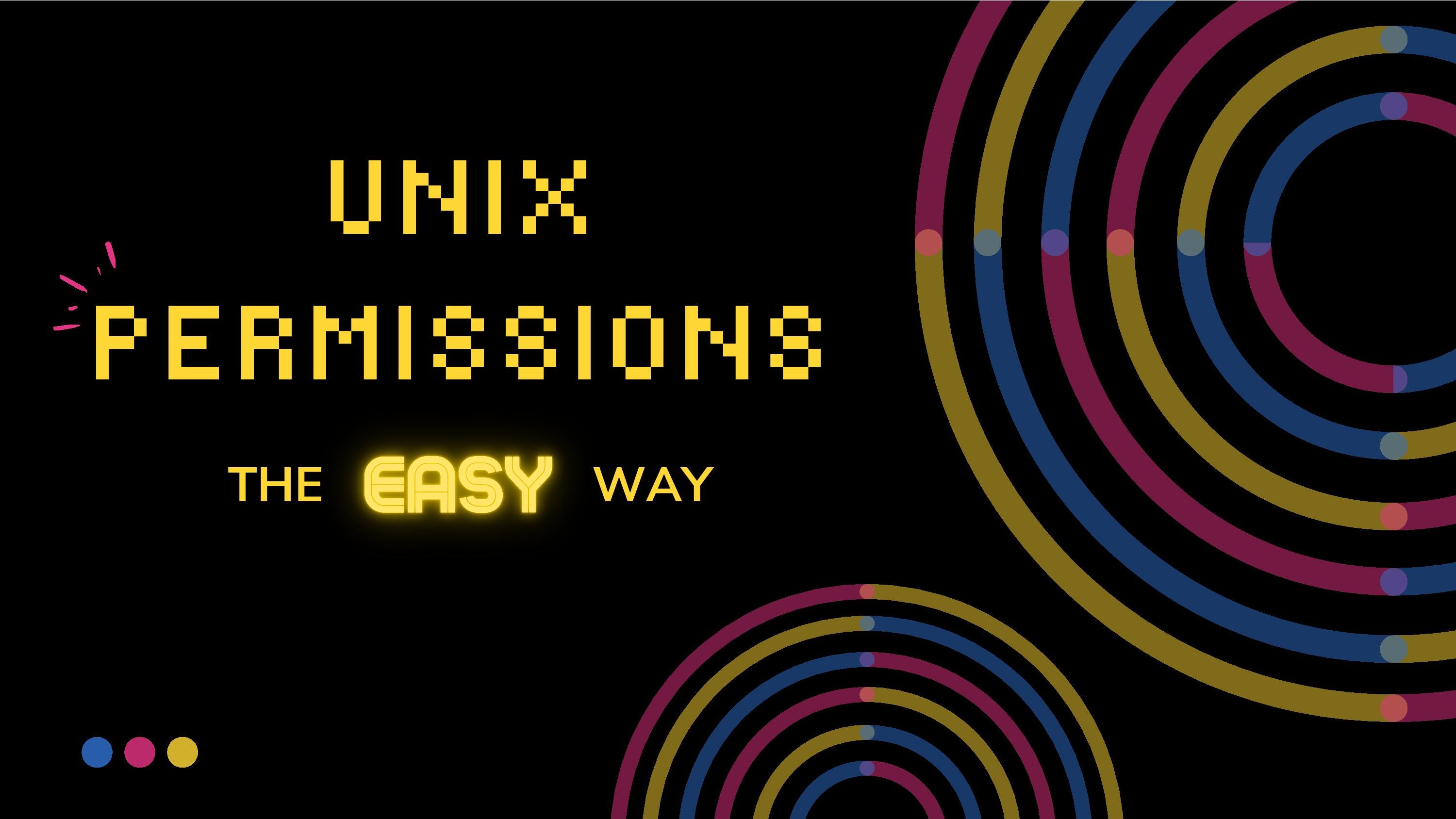 Unix Permissions The Easy Way Index Of All Chmod Permutations By Semi Koen Towards Data Science