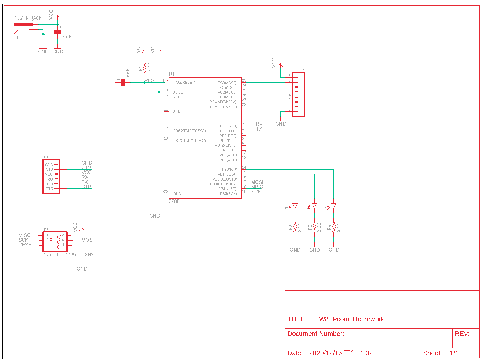Eagle Schematic Layout