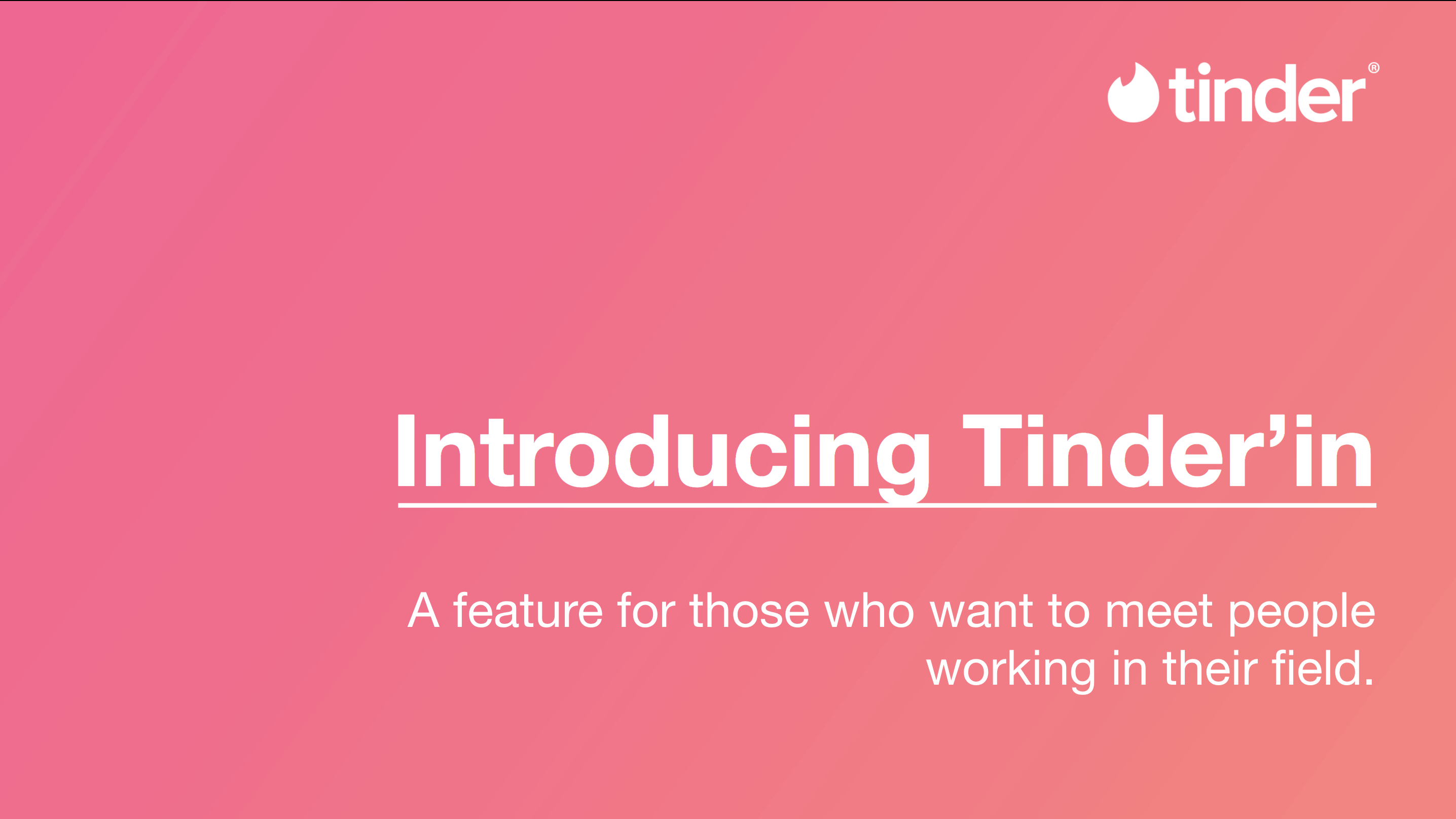 Tinder Linkedin Could It Be A Match Introducing Tinder In By Edwina F Medium Tinder Linkedin Could It Be A Match Introducing Tinder In By Edwina F Medium