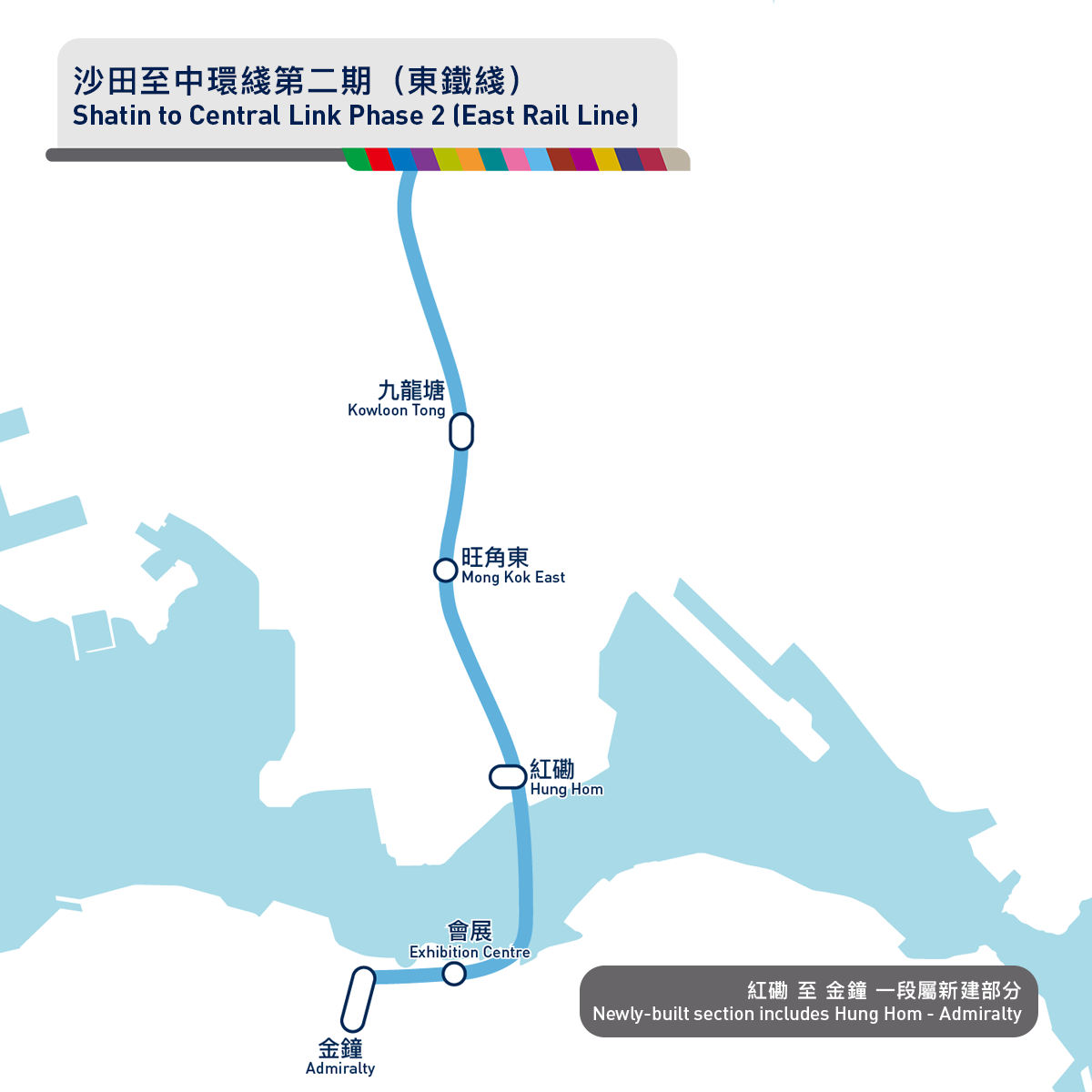 沙田至中環綫 第二期 東鐵綫 輔仁文誌