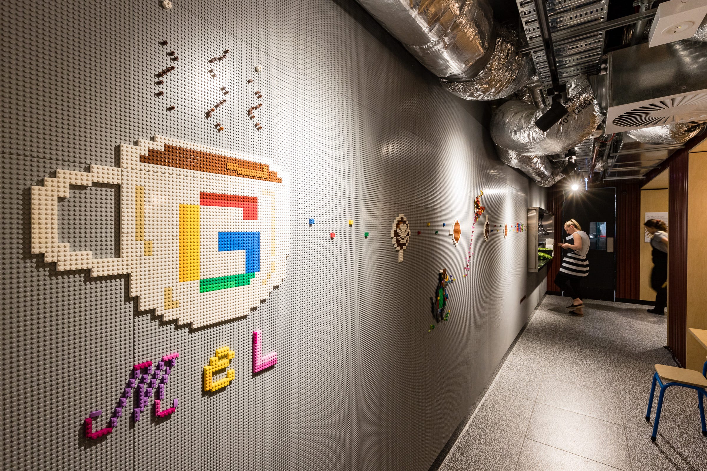 How I Created A Lego Mural for Google Muzli Design Inspiration